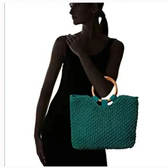 NWT Circus by Sam Edelman Susannah Macrame Satchel - Picture 2 of 11